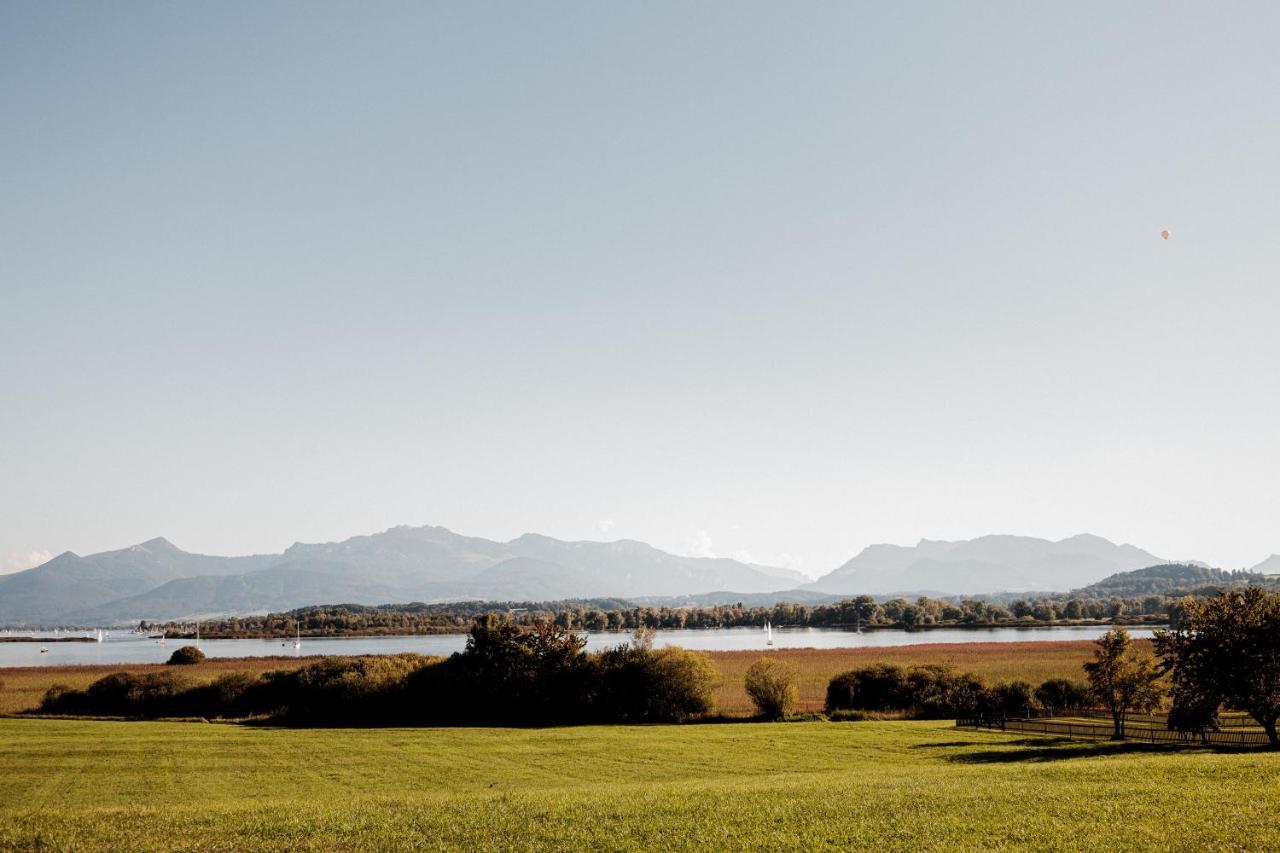 Chiemsee Ferienwohnung Gartenblick Prien am Chiemsee Buitenkant foto